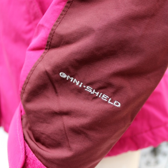 Columbia Omni Shield Hooded Jacket Womens Sz Med - Picture 6 of 8